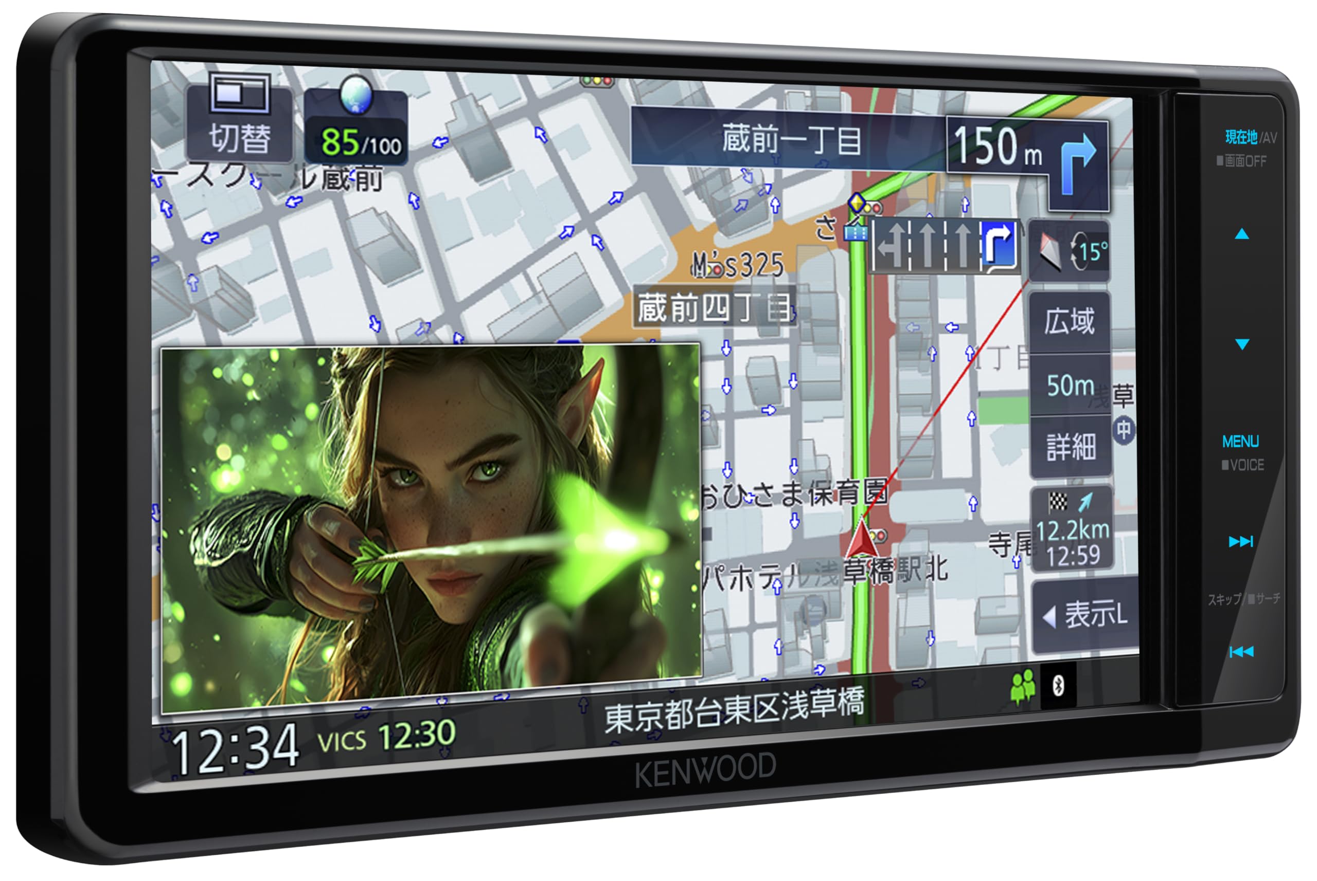 KENWOOD 彩速ナビ MDV-L613W 本体 Amazon | ケンウッド カーナビ 彩速 7インチワイド MDV-L613W 安心の